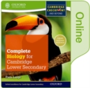 Image for Complete Biology for Cambridge Lower Secondary : Online Student Book (First Edition)