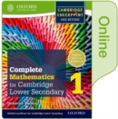 Image for Complete Mathematics for Cambridge Lower Secondary Book 1