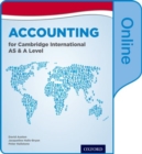 Image for Accounting for Cambridge International AS &amp; A Level Online Student Book