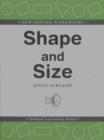 Image for Shape and Size