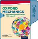Image for Mathematics for Cambridge International AS and A Level: Mechanics 2 : Print &amp; Online Student Book Pack