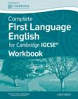 Image for First language English for Cambridge IGCSE: Workbook