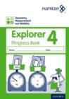 Image for Numicon: Geometry, Measurement and Statistics 4 Explorer Progress Book (Pack of 30)