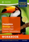 Image for Complete biology for Cambridge secondary 1 workbook  : for Cambridge checkpoint and beyond