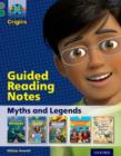Image for Myths and legends: Guided reading notes