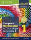 Image for Complete Mathematics for Cambridge Lower Secondary 1: Book 1: Cambridge Checkpoint and beyond