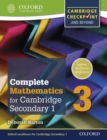 Image for Complete Mathematics for Cambridge Lower Secondary 1: Book 3: Cambridge Checkpoint and beyond