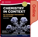 Image for Chemistry in context for Cambridge International AS &amp; A level