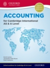 Image for Accounting for Cambridge International AS and A level student book