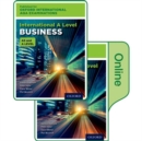 Image for International AS &amp; A level business for Oxford International AQA examinations: Print &amp; online text book pack