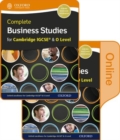 Image for Complete Business Studies for Cambridge IGCSE and O Level Print &amp; Online Student Book