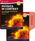Image for Physics in Context for Cambridge International AS &amp; A Level Print and Online Student Book Pack