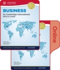 Image for Business for Cambridge International AS &amp; A Level Print &amp; Online Student Book (First Edition)