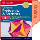 Image for Probability &amp; Statistics 1 for Cambridge International AS &amp; A Level