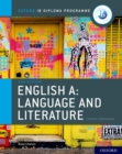 Image for English A: Language and literature course book