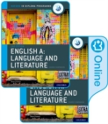Image for IB English A  : language and literature