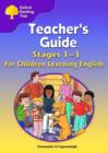 Image for Oxford Reading Tree: Levels 1-3: Teacher&#39;s Guide for Children Learning English