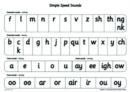 Image for Read Write Inc. Phonics: Simple Speed Sounds Poster (Pack of 10)