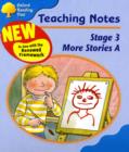 Image for Oxford Reading Tree: Stage 3: More Storybooks A: Teaching Notes