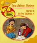 Image for Oxford Reading Tree: Stage 5: More Storybooks A: Teaching Notes