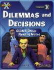 Image for Dilemmas and decisions: Teaching notes