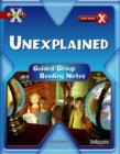 Image for Project X: Y6 Red Band: Unexplained Cluster: Guided Reading Notes