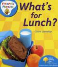 Image for Oxford Reading Tree: Stage 3: Floppy&#39;s Phonics Non-fiction: What&#39;s for Lunch?