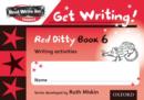 Image for Read Write Inc. Phonics: Get Writing!: Red Ditty Books 6-10 School Pack