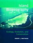 Image for Island biogeography  : ecology, evolution and the light-house keeper&#39;s cat