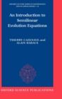 Image for An Introduction to Semilinear Evolution Equations