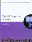 Image for Optical properties of solids