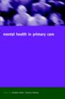 Image for Mental Health in Primary Care
