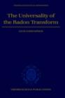 Image for The universality of the Radon transform