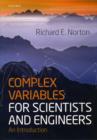 Image for Complex variables for scientists and engineers  : an introduction