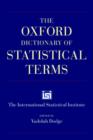 Image for The Oxford Dictionary of Statistical Terms