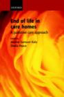 Image for End of life in care homes  : a palliative approach