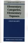 Image for Elementary Categories, Elementary Toposes