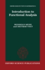 Image for Introduction to Functional Analysis