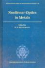 Image for Nonlinear optics in metals