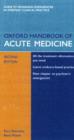 Image for Oxford handbook of acute medicine