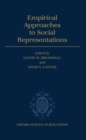 Image for Empirical Approaches to Social Representations