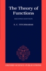 Image for The Theory of Functions
