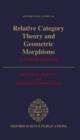Image for Relative Category Theory and Geometric Morphisms : A Logical Approach