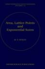 Image for Area, lattice points, and exponential sums