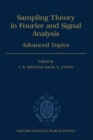 Image for Sampling Theory in Fourier and Signal Analysis: Advanced Topics