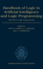 Image for Handbook of Logic in Artificial Intelligence and Logic Programming: Volume 5: Logic Programming