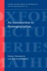Image for Introduction to homogenization