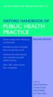Image for Oxford handbook of public health practice