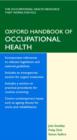 Image for Oxford handbook of occupational health