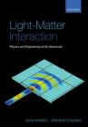 Image for Light-matter interaction  : physics and engineering at the nanoscale